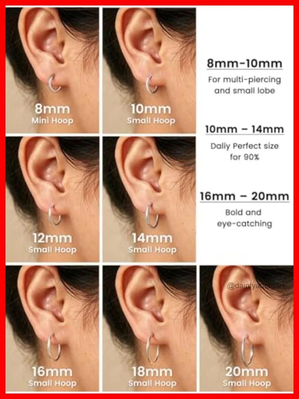 14k Gold Plated Sterling Silver Hoop Earrings for Women Hypoallergenic Huggie